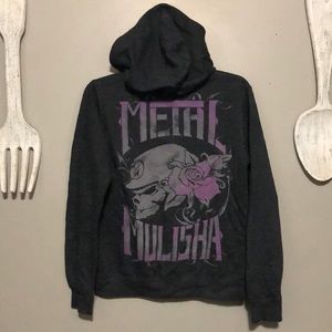 Metal Mulisha Hooded Zip Up